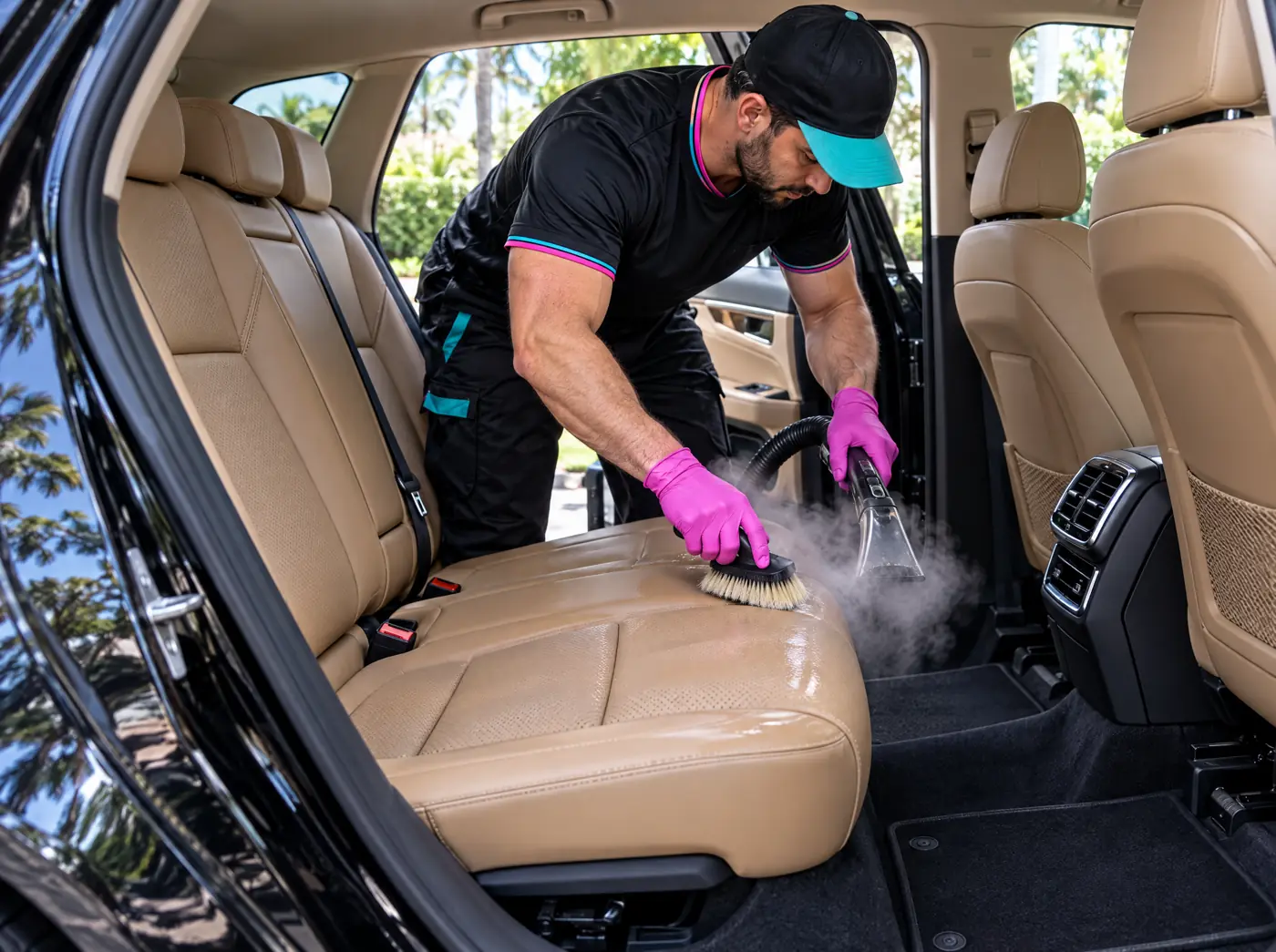 Interior detailing by Magic City Detailing